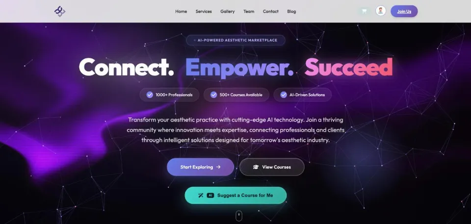 Home page of Total Wellness